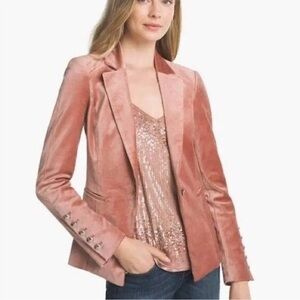 White House Black Market Blush Pink Blazer